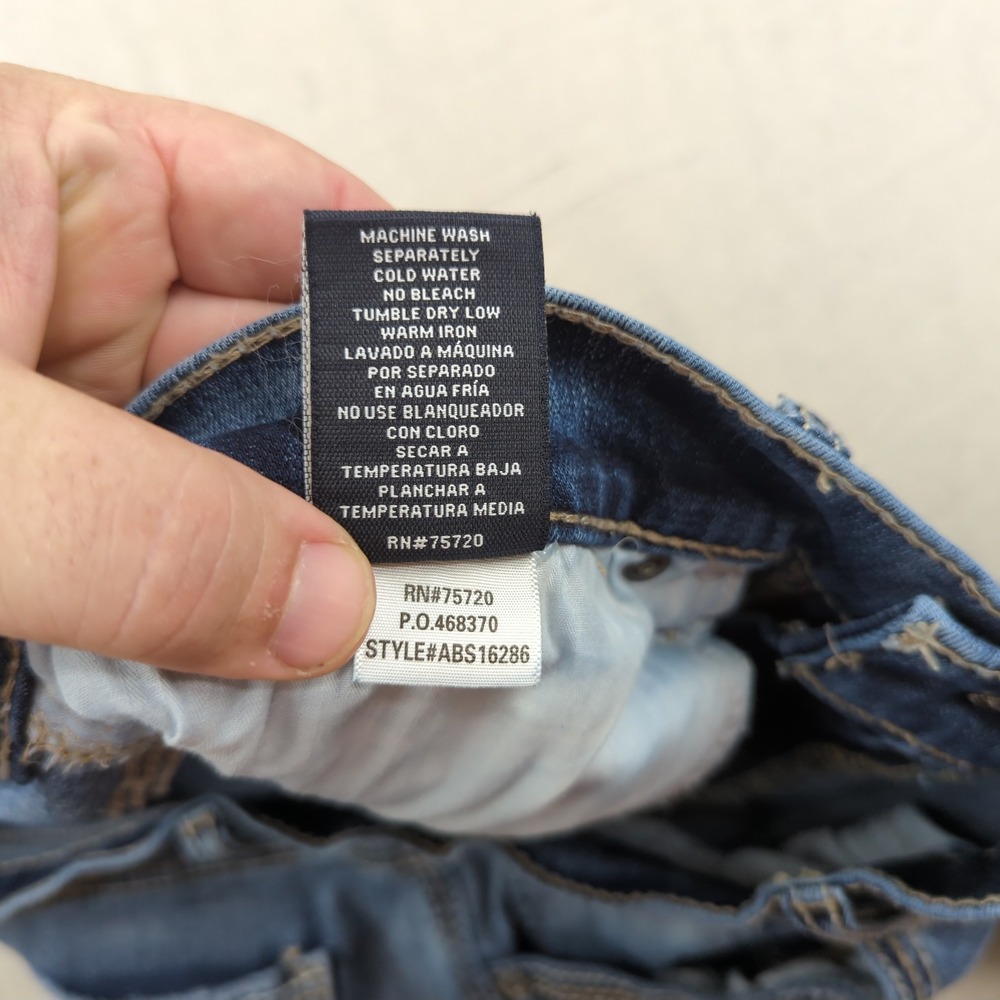 Bke Jeans Mens 34x34 Blue Jake Straight Faded Stretch Casual Preppy - Picture 11 of 15